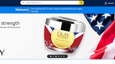 Walmart Olay 'Face of Strength' Carousel Ad